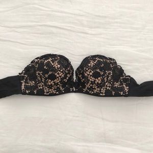 Strapless bombshell bra
